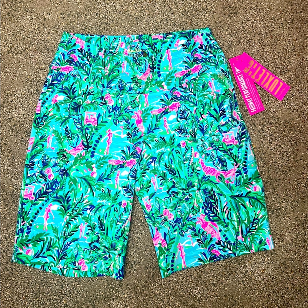 Lilly Pulitzer par-fection golf short NWT